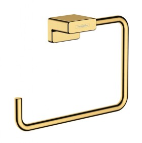 HANSGROHE - AddStoris Držák na ručník, leštěný vzhled zlata 41754990