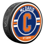 Mustang Puk Edmonton Oilers NHL Captain Jersey Stitch - Connor McDavid