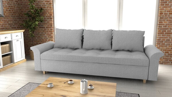 FRONTI Pohovka LENOX světlešedá - SAWANA 84 17443