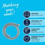 GROHE - Hadice Sprchová hadice VitalioFlex Metal Long-Life 1,5 m, chrom 22101000