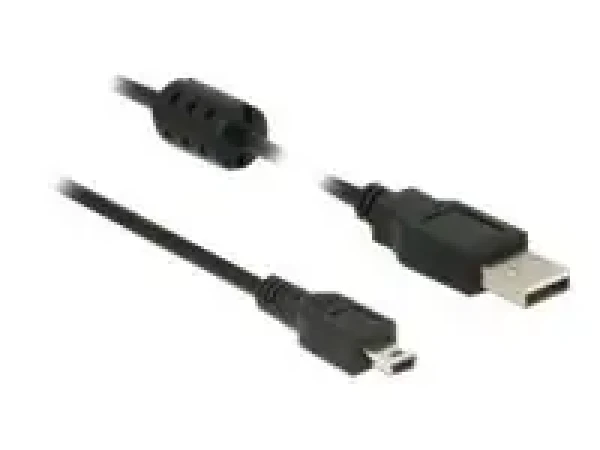 Delock černá / Kabel / USB 2.0 A (M) - mini USB B (M) / 2 m (84914)