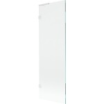 MEXEN/S - Lunar L vanová zástěna FIX 60 x 150, transparent, bílá 897L-060-000-20-00