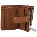 Trendy dámská mini koženková peněženka Coveri Arbi, hnědá