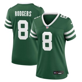 Nike Dámský dres New York Jets NFL Aaron Rodgers #8 Game Velikost: S