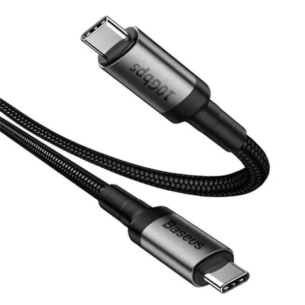 Baseus Cafule / Kabel USB-C 3.1 / PD 100W / 10Gbps / 4K / 1m (1BA2198)