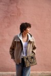 Crossbody kabelka Reisenthel Daily Shopper XS Leo fake fur