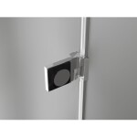 MEXEN/S - Lunar-B sprchové dveře křídlové levé 120, transparent, chrom 832S-120-050-01-00-L