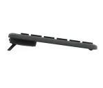 Logitech Signature Slim K950 grafitová / Klávesnice / bezdrátová / Bluetooth 5.1 / podsvícení / DE (920-012451)