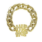 Náramek Zlatý hiphopový
