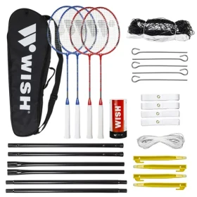 WISH Sada na badminton ALUMTEC 5566 červeno-modrá (14-20-050)