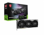 MSI GeForce RTX 4070 Ti SUPER X SLIM 16GB černá / 2760 MHz / 16GB GDDR6X / 256bit / 1x HDMI + 3x DP / (16) (RTX 4070 Ti SUPER 16G GAMING)