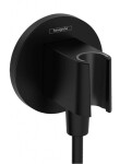 HANSGROHE - Sprchový set s termostatem pod omítku, s tělesem, průměr 36 cm, 3 proudy, matná černá SANI21HHH410