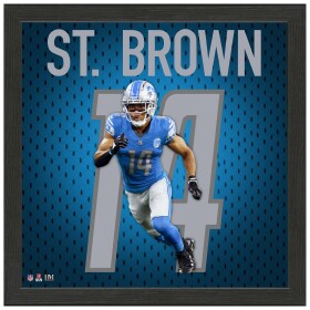 Obraz Detroit Lions NFL Amon-Ra St. Brown #14 Jersey