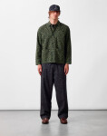 Service Works Patterned Easy Chef Shirt Green Leopard XL