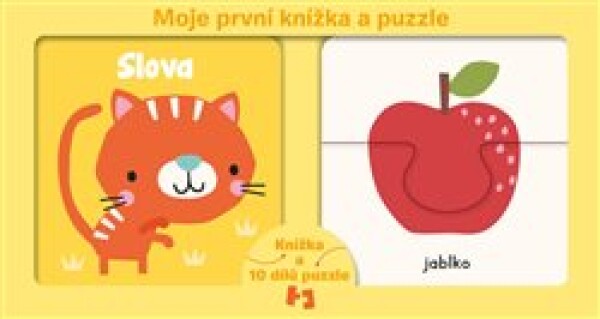 Moje první knížka a puzzle Slova