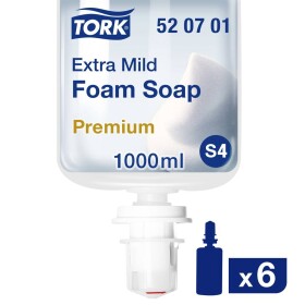 TORK Extra Mild 520701 pěnové mýdlo 1 l 6 ks - Tork extra jemné pěnové mýdlo 1 l