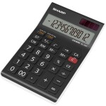 Casio HR-200 RCE stolní kalkulačka s tiskárnou, displej (počet míst) 12, na baterii, napájení ze sítě (volitelné), černá