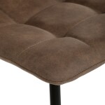 Jídelní židle, hnědá, látka vintage, CT-281 COF3