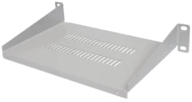 Intellinet police šedá / Rack police / 10" / 1U / hloubka 150 mm / nosnost 25 kg / přední montáž (714983)