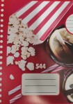 Corwell Corwell, 10533, školní sešit 544, linkovaný, 40 listů, A5, 1 ks Motiv: Číslo 1