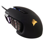 Corsair SCIMITAR RGB ELITE černá / Herní optická myš / 18000DPI / 17 tlačítek / USB-A / 1.8 m (CH-9304211-EU)