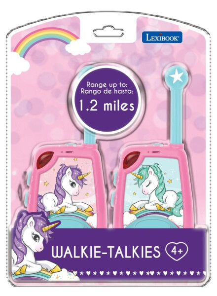 Lexibook digitální vysílačky jednorožec s dosahem až 2 km - Alltoys Lexibook
