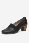 Lodičky Rieker 40911-00 Přírodní kůže (useň) - Lícová
