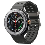 Spigen Bezel Tune (Pilot) Ochranný kryt pro Galaxy Watch 8 Classic 46mm stříbrná (ACS10015)