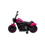Mamido Dětská elektrická motorka Chopper Faster růžová