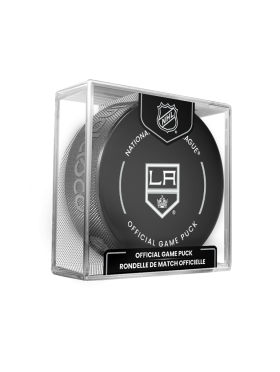 Inglasco / Sherwood Puk Los Angeles Kings NHL Official Game Puck 2024-2025