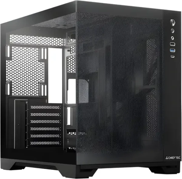 CHIEFTEC VISIO AIR Fanless / Skříň / mATX / bez ventilátoru / bez zdroje (GM-30B-M-FL-OP)
