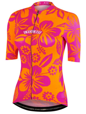 Cyklodres CYCOLOGY Oahu, dámský, krátký rukáv (Motiv Oahu, velikost 3XL)
