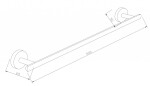 MEXEN - Loft držák ručníků chrom 7012624-00