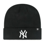 47 Brand Pánská zimní čepice New York Yankees MLB Raised '47 CUFF KNIT Black