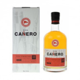 Ron Canero 12 Solera Ron Dominicano COGNAC CASK FINISH Rum 12y 43% 0,7 l (tuba)