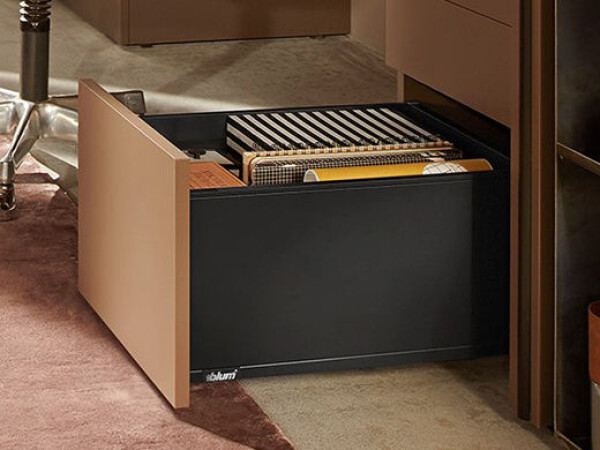 Blum K-BLUM Legrabox F 450mm/70 kg, Blumotion/TOB, karbon černý :: expando (499248)