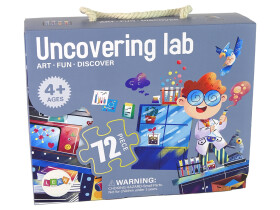 Mamido Dětské puzzle laboratoř 72 dílků