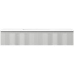 MEXEN/S - Rivel koupelnová skříňka 120 cm s umyvadlem Otis, 1 šuplík, reliéf , šedá mat/bílá mat 91A20-12023-1-BF62-W18M01