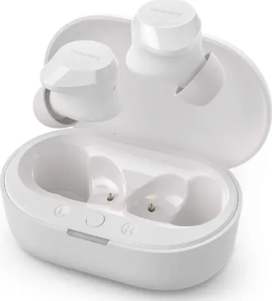Philips TAT1209WT/00 bílá / Bezdrátová sluchátka / mikrofon / Bluetooth 5.3 / IPX4 (TAT1209WT/00)
