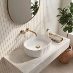 REA - Umyvadlo na desku Vanda 40 Mini REA-U3536