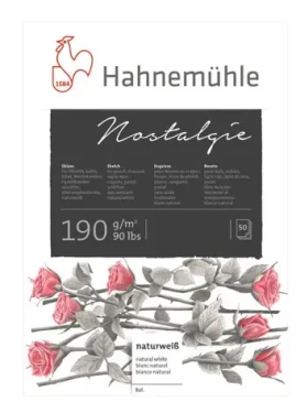 Hahnemühle Skicák Nostalgie (Natural White) A5/50 listů/190 g (10628209)