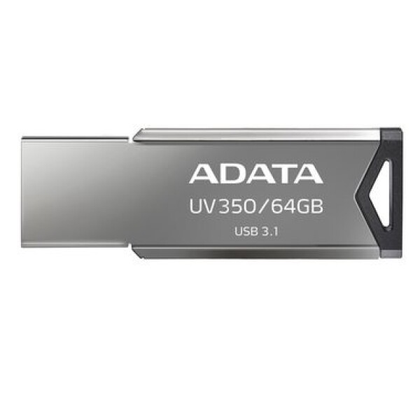 ADATA UV350 64GB stříbrná / Flashdisk / USB 3.1 (AUV350-64G-RBK)