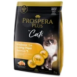 Prospera Plus Indoor 1+ Salmon Long Hair 2kg / Granule pro dospělé kočky (1513-10042)