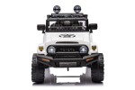Mamido Elektrické autíčko Toyota FJ 4x4 bílá