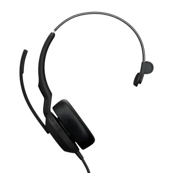 Jabra Evolve2 50 černá / Mono sluchátko / mikrofon / Bluetooth 5.2 / USB-A + USB-C / MS Mono (25089-899-799)