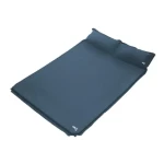 NILS CAMP NC4060 šedá / Samonafukovací dvouosobová karimatka / 186 x 130 x 3 cm (5907695544800)