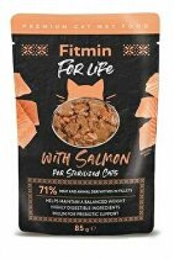 Fitmin FL cat kapsa Sterilized Lososová 85g