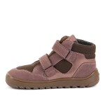 Dívčí celoroční kotníkové barefoot boty UP HILL TEX DARK PINK Froddo G3110281-9 - 35