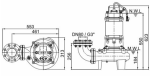 HCP 80AFP42.2 WD 400V bez plováku, kabel 15m