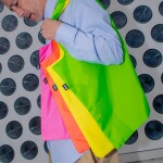 Skládací nákupní taška LOQI NEON Green